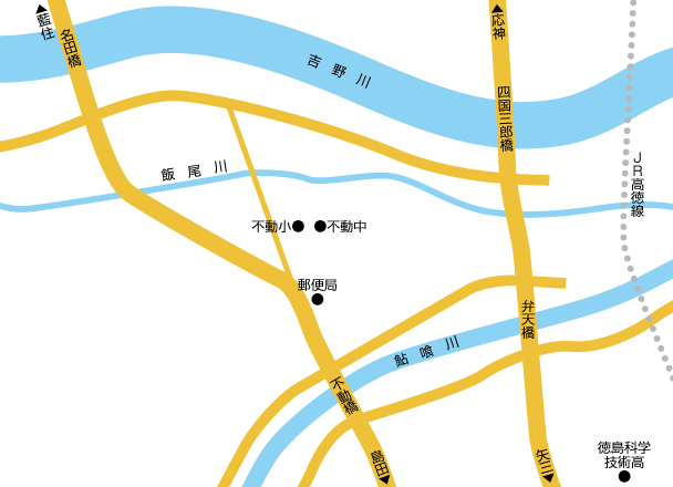 不動町　地図