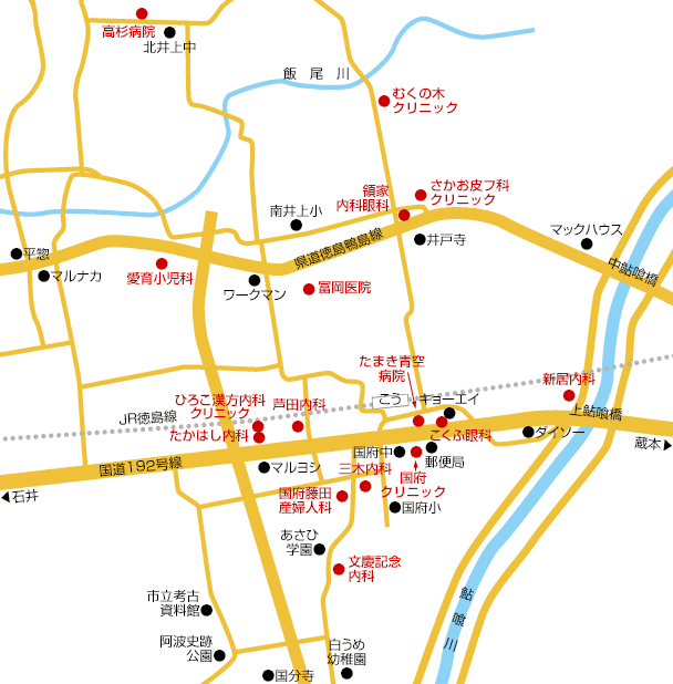 国府町　地図